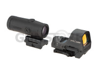 HS510C Solar Red Circle Dot Sight Combo with HM3X