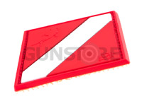 Diver Down Flag Rubber Patch 2