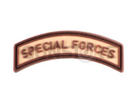 Special Forces Tab Rubber Patch 0