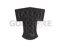 Thors Hammer Dragon Rubber Patch