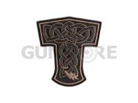 Thors Hammer Dragon Rubber Patch 0