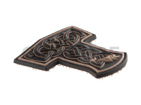 Thors Hammer Dragon Rubber Patch 2