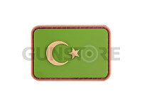 Turkey Flag Rubber Patch