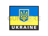 Ukraine Flag Rubber Patch 0
