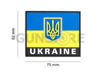 Ukraine Flag Rubber Patch 4
