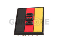 Small German Flag Rubber Patch 2