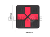 Big Red Cross Medic Rubber Patch 4