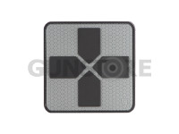 Big Red Cross Medic Rubber Patch