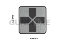 Big Red Cross Medic Rubber Patch 4