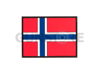 Norway Flag Rubber Patch