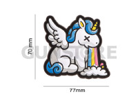 Unicorn Not Drunk Rubber Patch 3