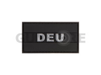 Small German Flag Rubber Patch 0