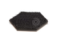 German Flag Hexagon Rubber Patch 3