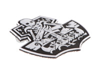 Ghost Ship Skull Rubber Patch 2