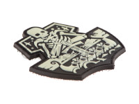 Ghost Ship Skull Rubber Patch 2