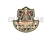 Ghost Ship Skull Rubber Patch 0