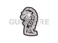 Northman Dragon Ship Head Rubber Patch 0