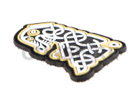 Northman Tribal Dragon Ship Head Rubber Patch 2