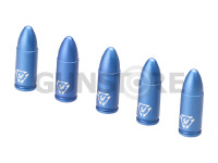 Aluminum Dummy Rounds 9x19mm 5pcs
