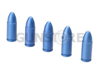 Aluminum Dummy Rounds 9x19mm 5pcs 1