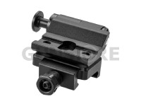 Flip to Side Magnifier Mount Push Button - 2 Bolt 