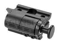 Flip to Side Magnifier Mount Push Button - 2 Bolt  2