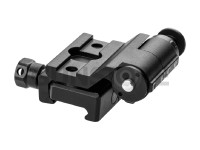 Flip to Side Magnifier Mount Push Button - 2 Bolt  4