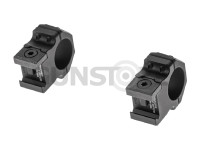 PRO 25.4mm Medium Profile P.O.I. Picatinny Rings 2